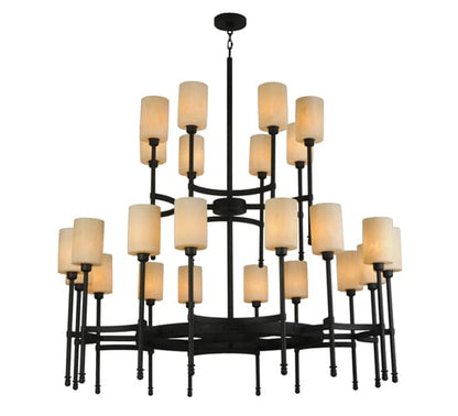 Fantasy 24 Light 60" Wide Pillar Candle Style Chandelier