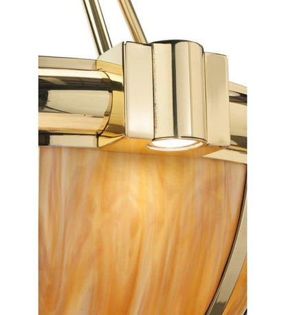 Auburn 33" Wide Semi-Flush Bowl Ceiling Fixture