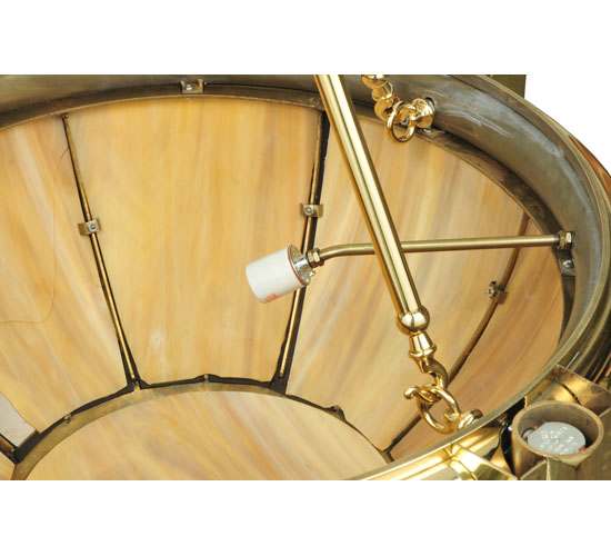 Auburn 33" Wide Semi-Flush Bowl Ceiling Fixture