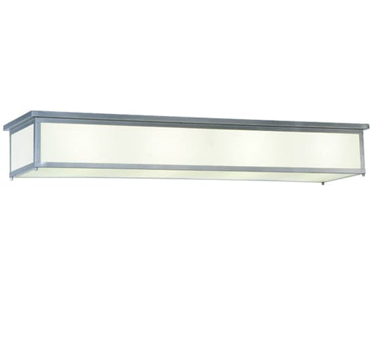Lumina 8 Light 72" Wide Flush Mount Ceiling Fixture - Sparkle Silver Finish - GU24 Bulb Base
