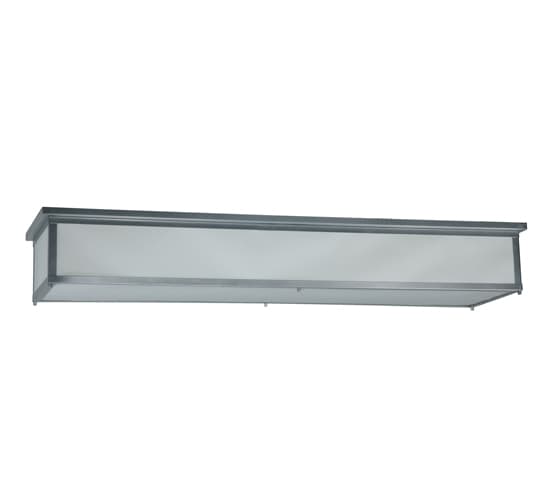 Lumina 8 Light 72" Wide Flush Mount Ceiling Fixture - Sparkle Silver Finish - GU24 Bulb Base