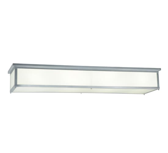 Lumina 8 Light 72" Wide Flush Mount Ceiling Fixture - Sparkle Silver Finish - GU24 Bulb Base