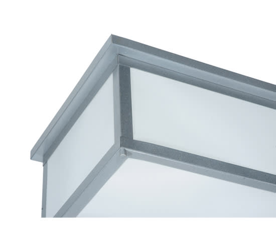 Lumina 8 Light 72" Wide Flush Mount Ceiling Fixture - Sparkle Silver Finish - GU24 Bulb Base