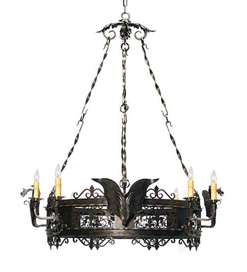 Dragone 8 Light 46" Wide Taper Candle Style Chandelier