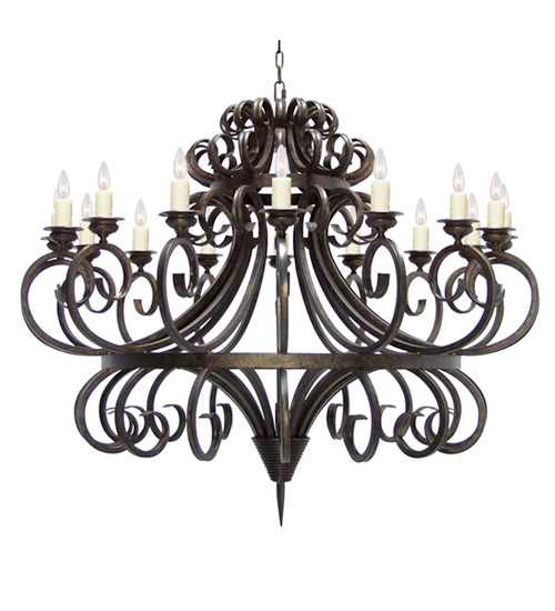 Symen 16 Light 60" Wide Taper Candle Style Chandelier