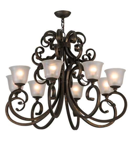 Belvedere 8 Light 37" Wide Chandelier