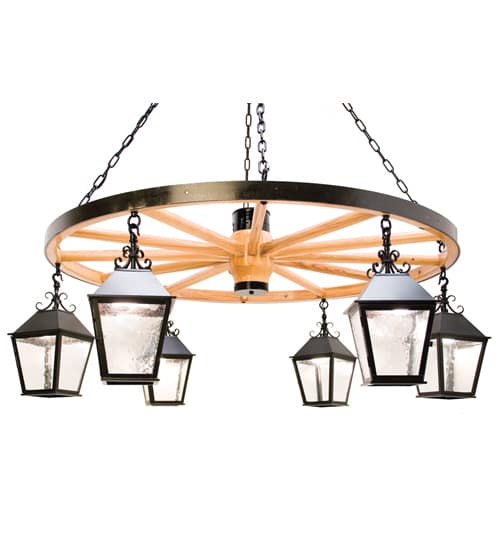 Silverton 6 Light 58" Wide Chandelier