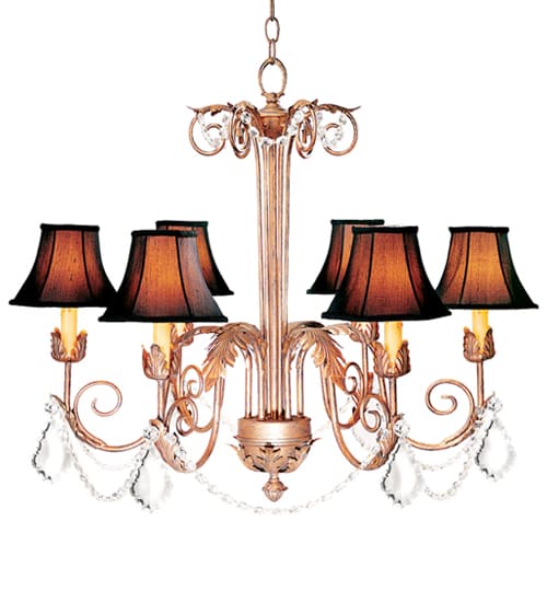Lindsay 6 Light 48" Wide Crystal Chandelier