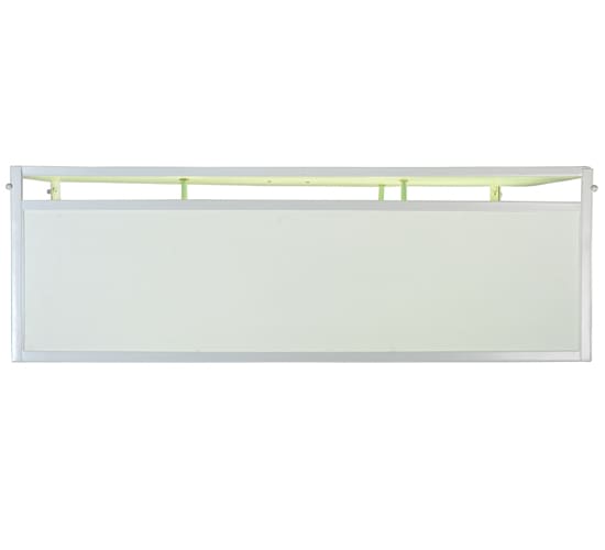 Quadrato Illusion 4 Light 51" Wide Semi-Flush Ceiling Fixture
