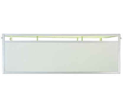 Quadrato Illusion 4 Light 51" Wide Semi-Flush Ceiling Fixture