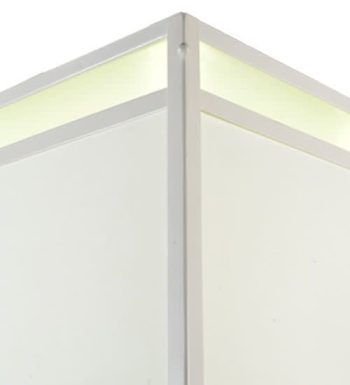 Quadrato Illusion 4 Light 51" Wide Semi-Flush Ceiling Fixture