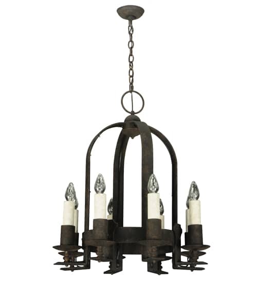 Aragon 8 Light 26" Wide Taper Candle Style Chandelier