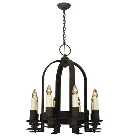 Aragon 8 Light 26" Wide Taper Candle Style Chandelier