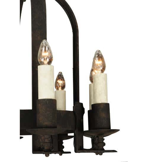 Aragon 8 Light 26" Wide Taper Candle Style Chandelier