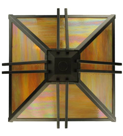 Zeta 4 Light 33" Wide Semi-Flush Ceiling Fixture