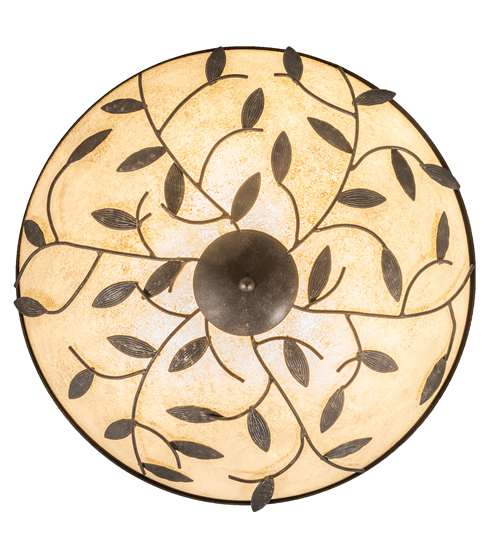 Branches 3 Light 24" Wide Flush Mount Bowl Ceiling Fixture