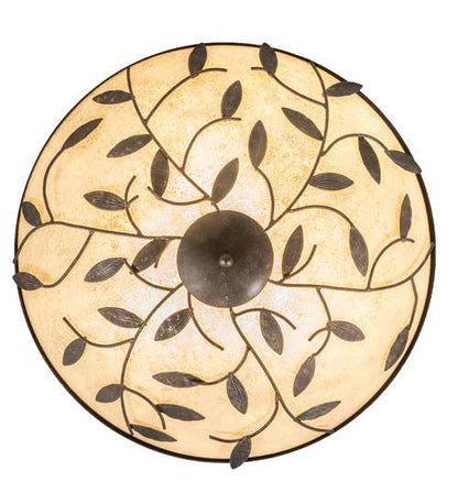 Branches 3 Light 24" Wide Flush Mount Bowl Ceiling Fixture
