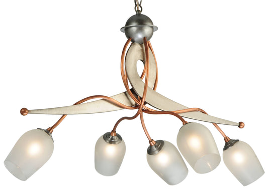 30" L Ballerina 5 Light Chandelier