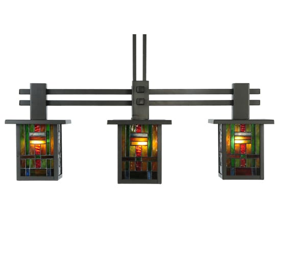 Hausman Mission 4 Light 24" Wide Chandelier