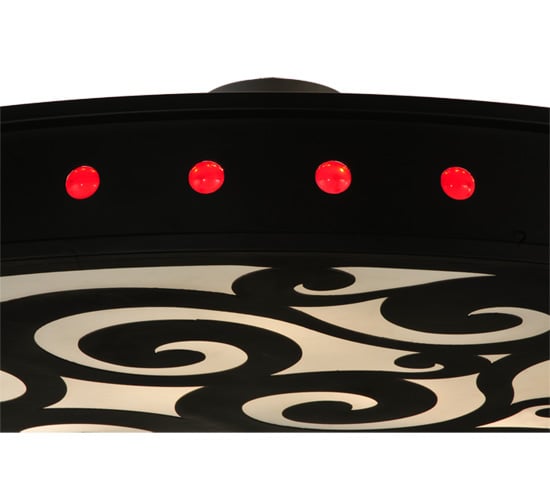 Jules 16 Light 72" Wide Semi-Flush Drum Ceiling Fixture