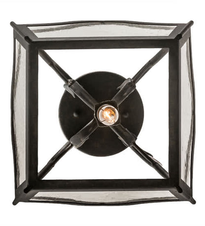 Terena 14" Wide Semi-Flush Square Ceiling Fixture
