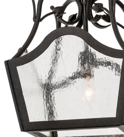 Terena 14" Wide Semi-Flush Square Ceiling Fixture