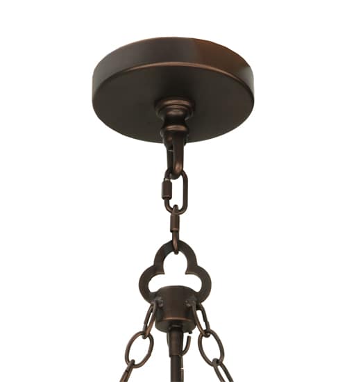 Church 6 Light 30" Wide Abstract Pendant