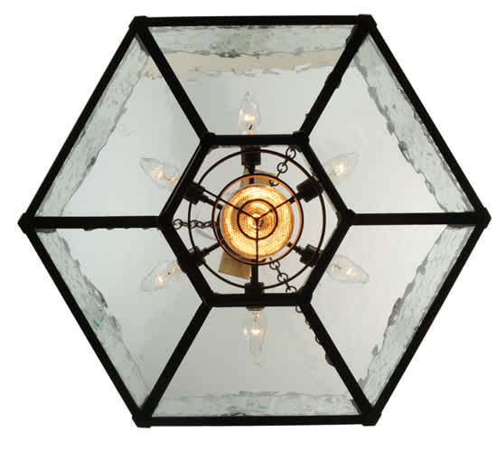 Church 6 Light 30" Wide Abstract Pendant