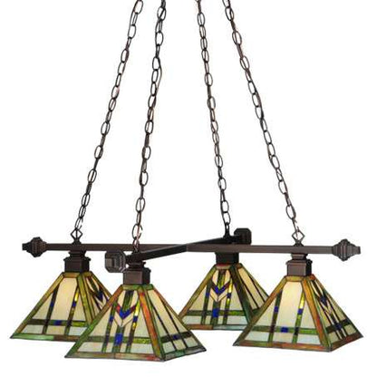 Prairie Wheat 4 Light 51" Wide Chandelier