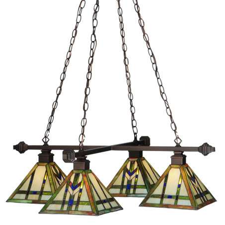 Prairie Wheat 4 Light 51" Wide Chandelier