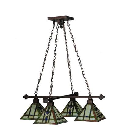Prairie Wheat 4 Light 51" Wide Chandelier