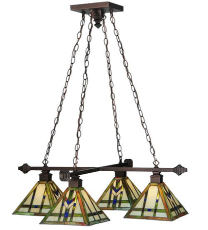 Prairie Wheat 4 Light 51" Wide Chandelier