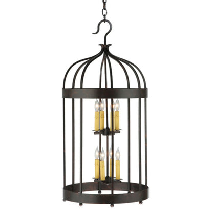 Meyda Tiffany Muse 8 Light 18" Wide Taper Candle Pendant