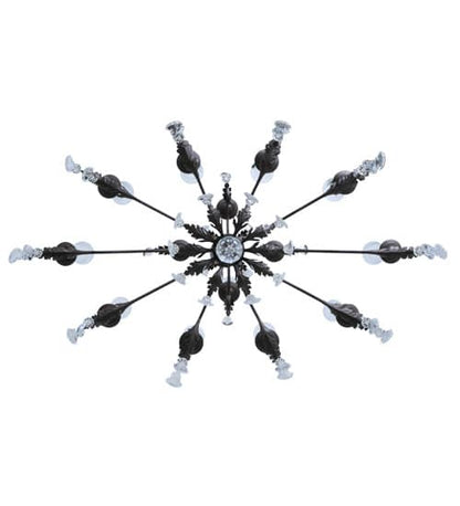 Windsor 14 Light 38" Wide Crystal Candle Style Chandelier - Custom Finish