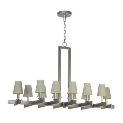 Meyda Tiffany Dante 12 Light 48" Wide Linear Chandelier