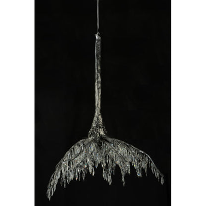 Meyda Tiffany Winter at Stillwater 28" Wide LED Crystal Waterfall Chandelier