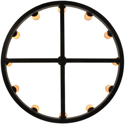 Horizon Ring 12 Light 61" Wide Semi-Flush Ceiling Fixture
