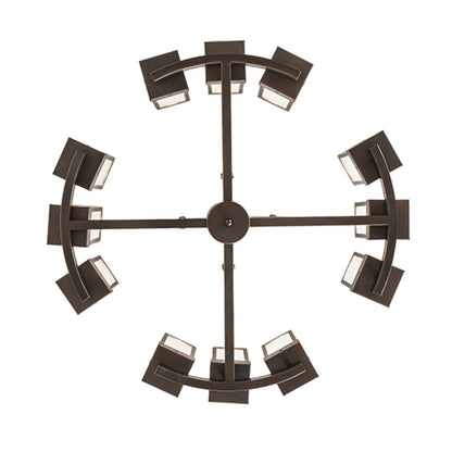 Meyda Tiffany Parker Henry 12 Light 36" Wide Chandelier