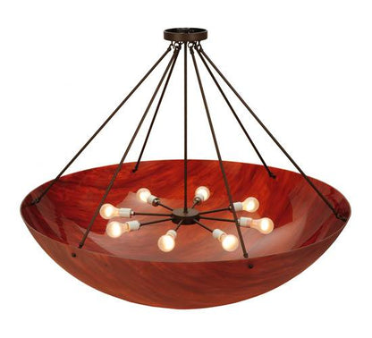 Rio 8 Light 48" Wide Semi-Flush Bowl Ceiling Fixture