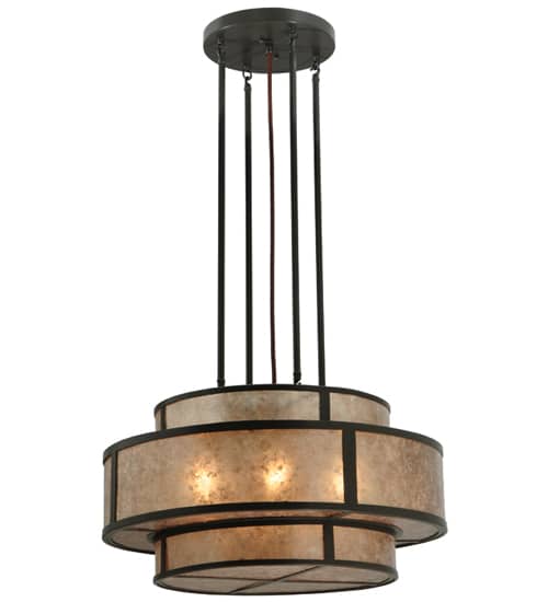 Andreas II 6 Light 24" Wide Suspension Pendant