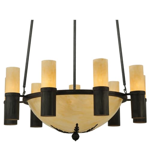Bella Sala 17 Light 61" Wide Pillar Candle Style Chandelier