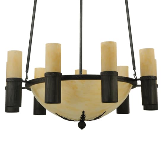 Bella Sala 17 Light 61" Wide Pillar Candle Style Chandelier