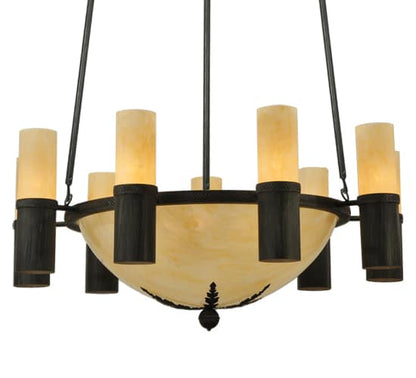 Bella Sala 17 Light 61" Wide Pillar Candle Style Chandelier