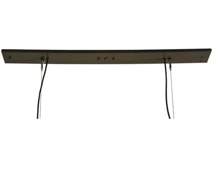 Quadrato 3 Light 12" Wide Linear Pendant