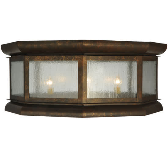 Manchester 4 Light 30" Wide Flush Mount Drum Ceiling Fixture