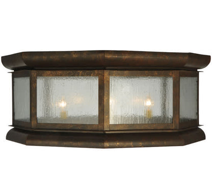 Manchester 4 Light 30" Wide Flush Mount Drum Ceiling Fixture