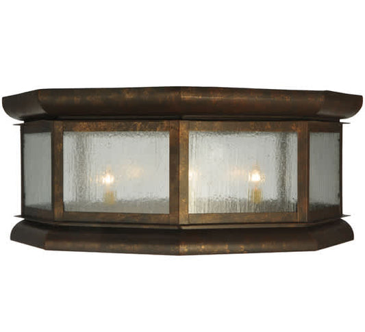 Manchester 4 Light 30" Wide Flush Mount Drum Ceiling Fixture