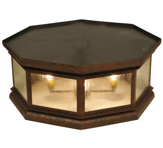 Manchester 4 Light 30" Wide Flush Mount Drum Ceiling Fixture