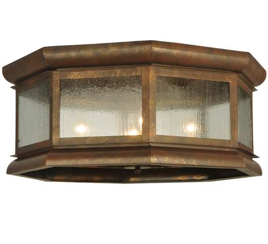 Manchester 4 Light 30" Wide Flush Mount Drum Ceiling Fixture