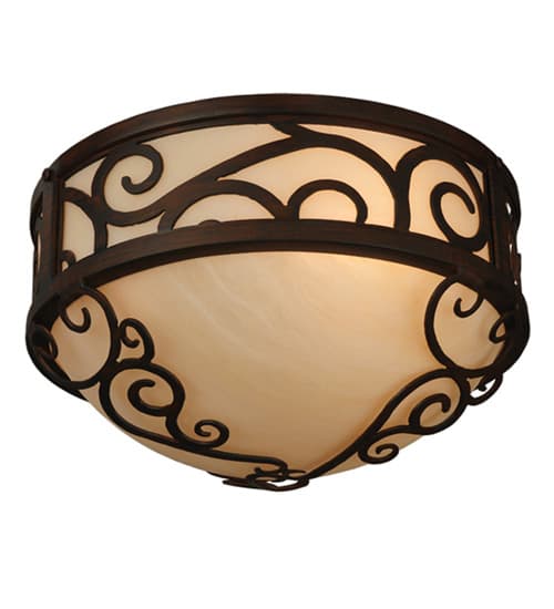 Lilliana 3 Light 12" Wide Flush Mount Bowl Ceiling Fixture